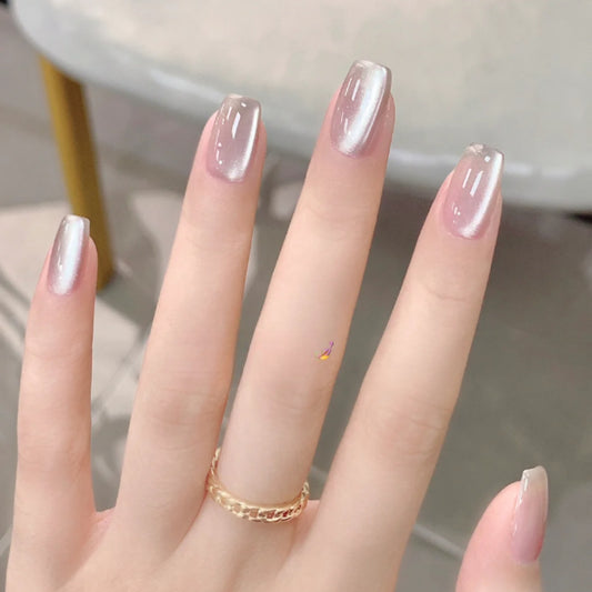 Transparent Micro Glass Bead Wear Armor White Nail Art