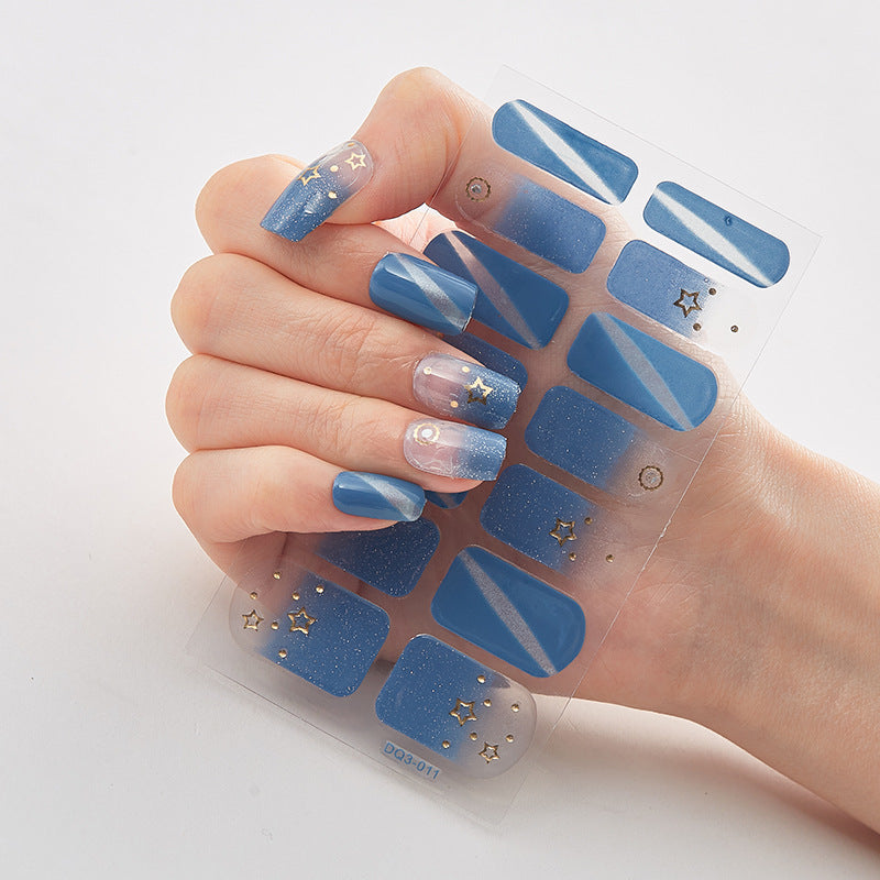 Source Technology Laser Gilding Full Priority Nail Stickers