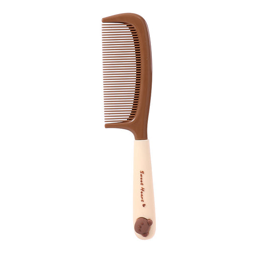 Thé au lait pour brosses à cheveux et peignes portables en forme de cœur mignon