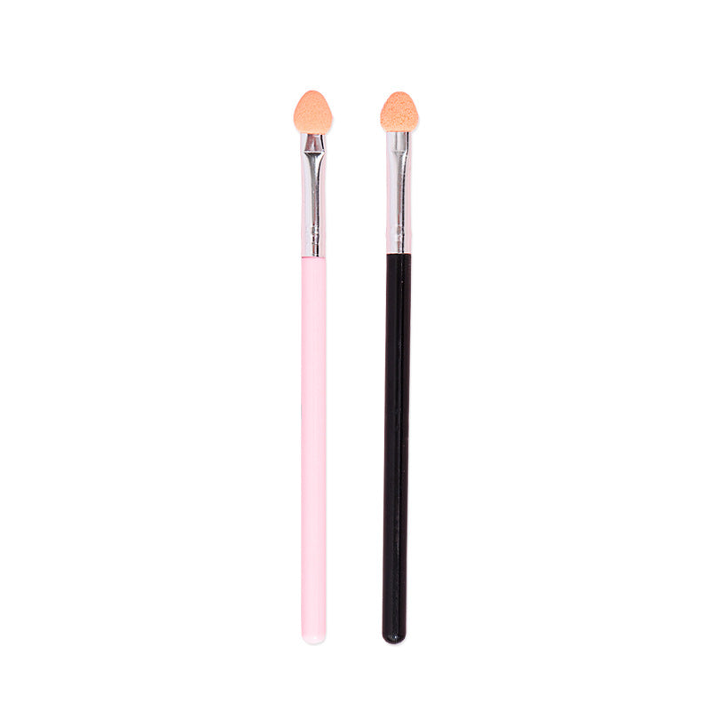 Single Sponge Shadow Brush Two-color Rubber Makeup Brushes Accessories