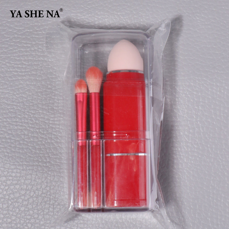 Portable Mini Retractable Brush Powder Blush Detail Makeup Brushes Accessories