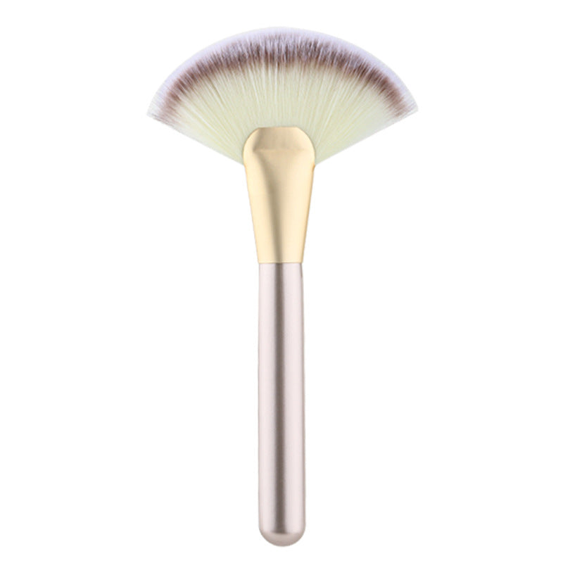 Fan-shaped Highlight Brush Even Soft Cosmetic Makeup Brushes Accessories