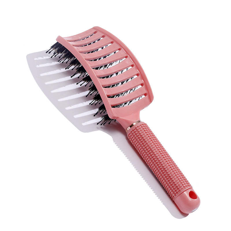 Women's Hairdressing Fluffy Curly Styling Mane Arc Hair Brushes & Combs