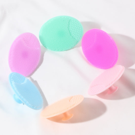 Silicone Shampoo Brush Facial Massage Soft Makeup Accessories