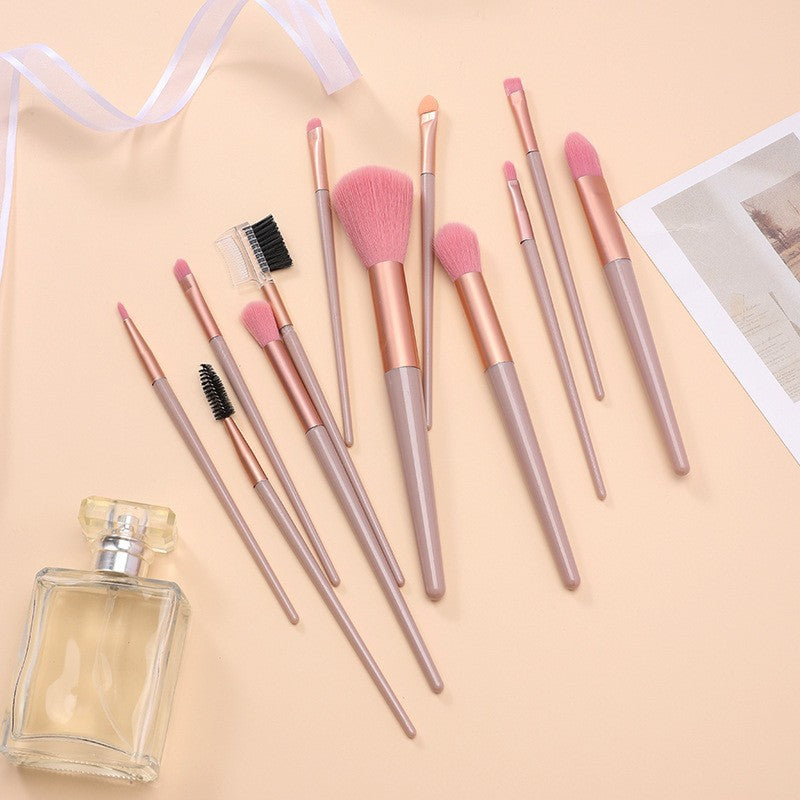 Soft Fiber Brush Nude Powder Beauty Makeup Brushes Accessories