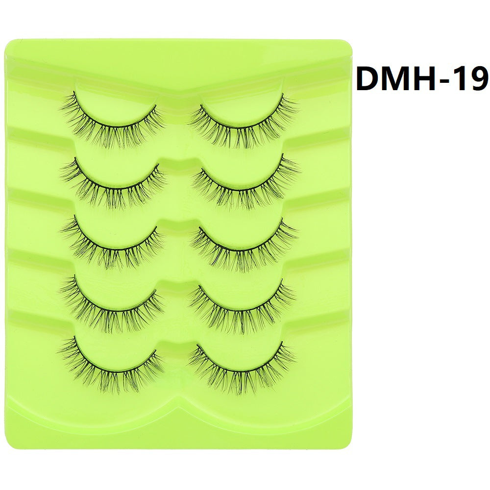 Of Segmented Eyelashes Natural Chemical Fiber False Lashes