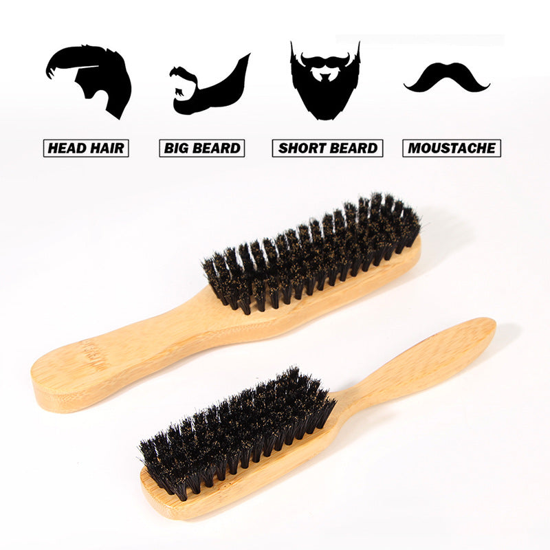 Brosses et peignes à cheveux en bambou pour hommes