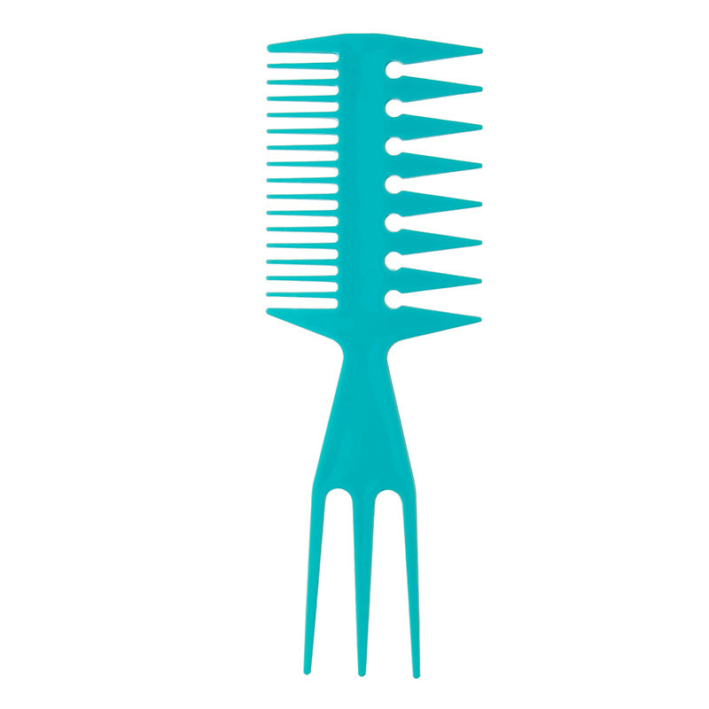 Brosses et peignes à cheveux rétro pour hommes, texture de modélisation de la tête arrière, en plastique, grande taille