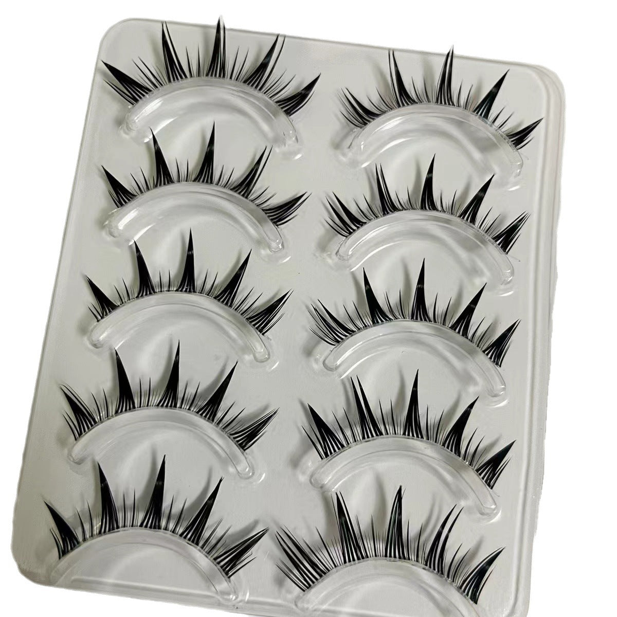 Pointed Tail Eyelashes Natural Cartoon Thick Whole False Lashes