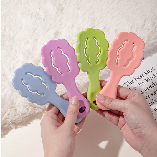 Household Fluffy Massage Cloud Ribs Straight Cute Portable Hair Brushes & Combs