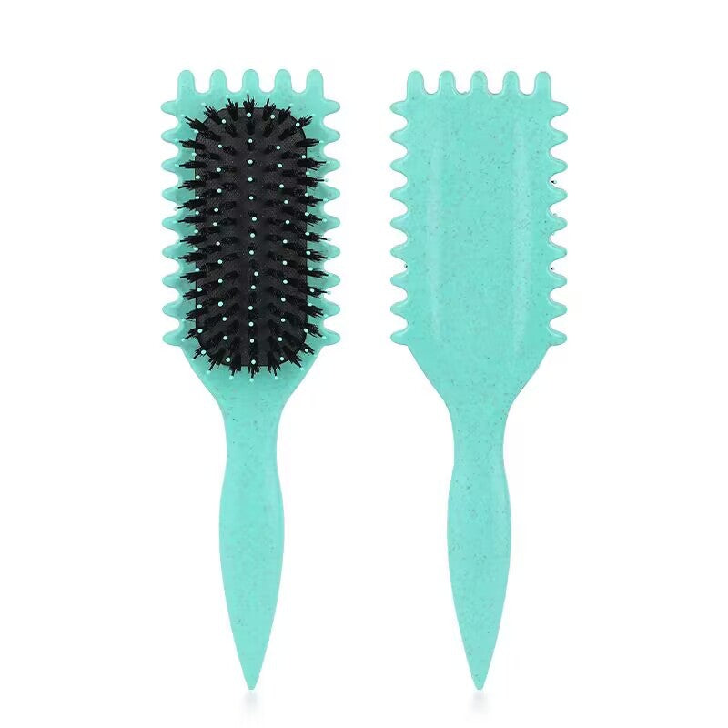 Brosses et peignes à cheveux pour massage et définition des boucles en paille de blé