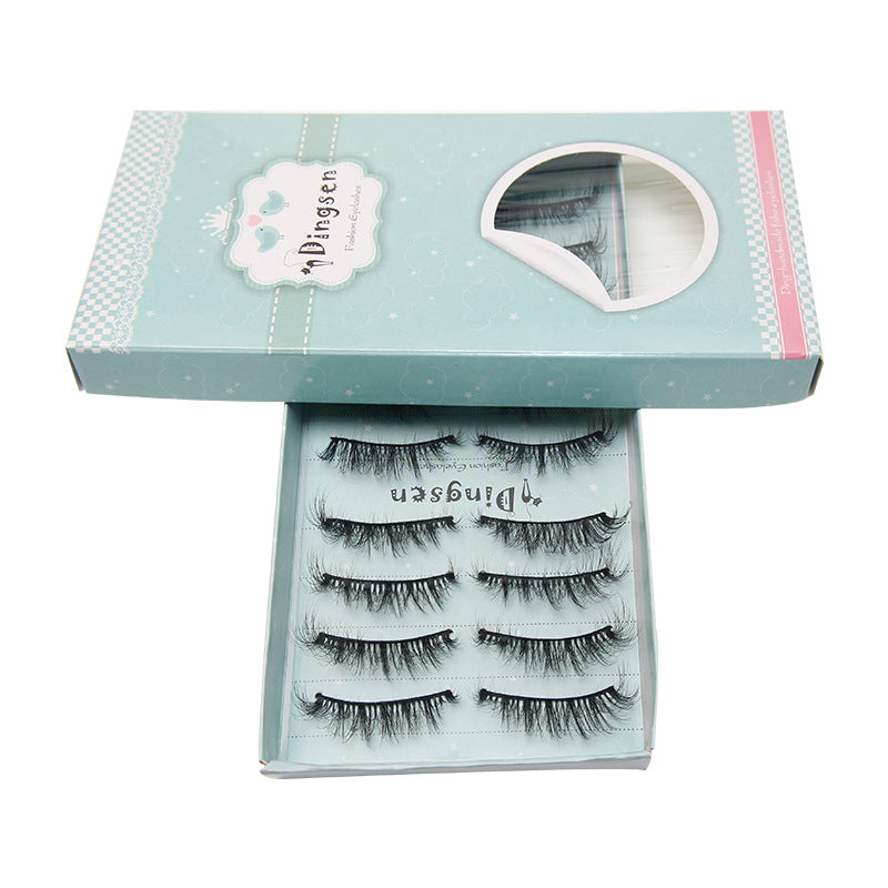 Eyelashes For Three-dimensional Eyelash Natural Thick False Lashes