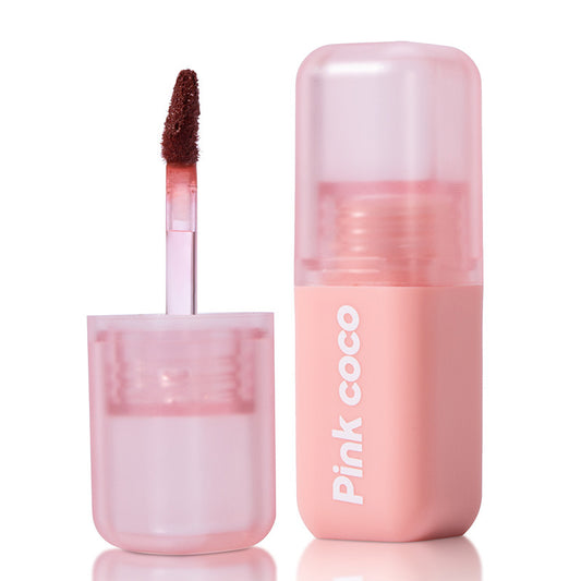 Pink Pier Lacquer Gentle Milk Tea Low Saturation Matte Lip Glosses