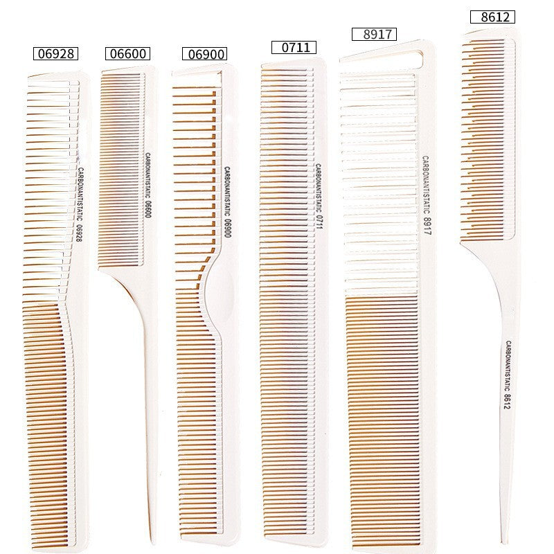 Brosses et peignes à cheveux en plastique à queue pointue pour le soir