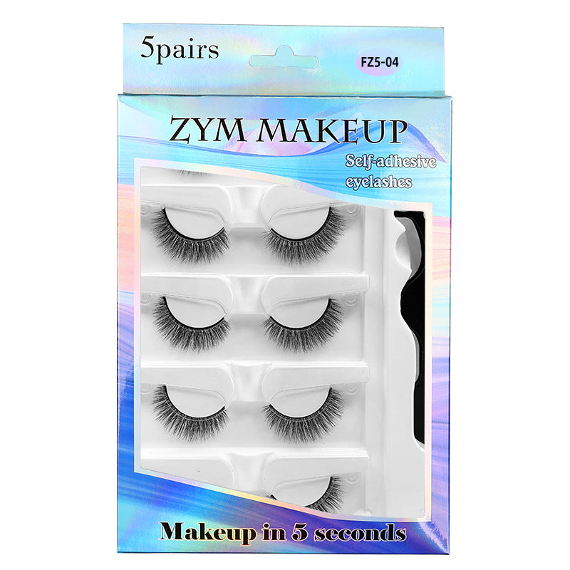 Self-adhesive Eyelashes Multiple Options Novice Adhesive False Lashes