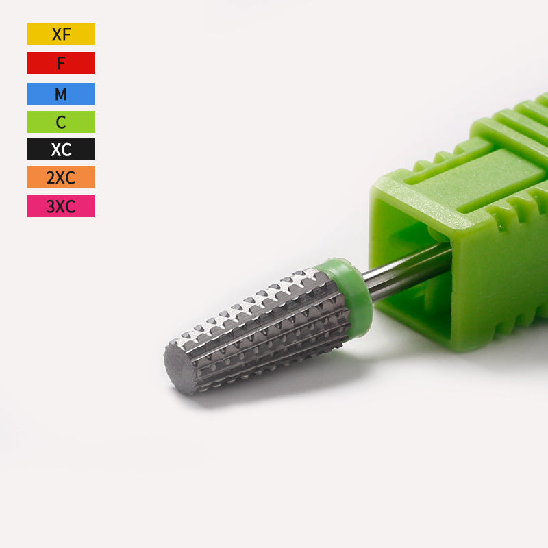 Ensemble d'outils de forage et de clouage en alliage pour machine à tête de meulage en acier