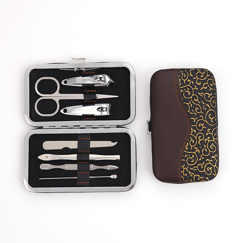 Ensemble d'outils pour ongles Black King Can avec coupe-ciseaux