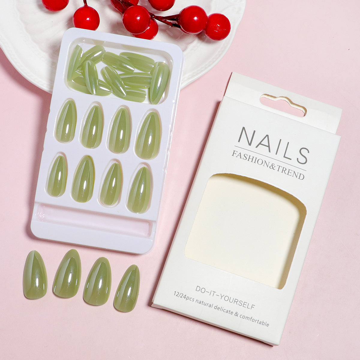 Nail art magique Wear Armor vert fruité clair