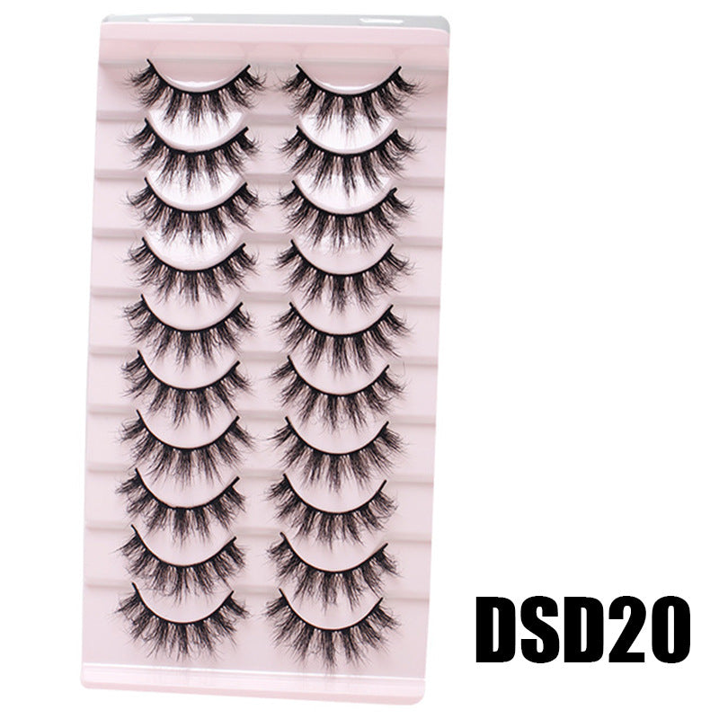 Explosion Style For Suit Thick Natural False Lashes