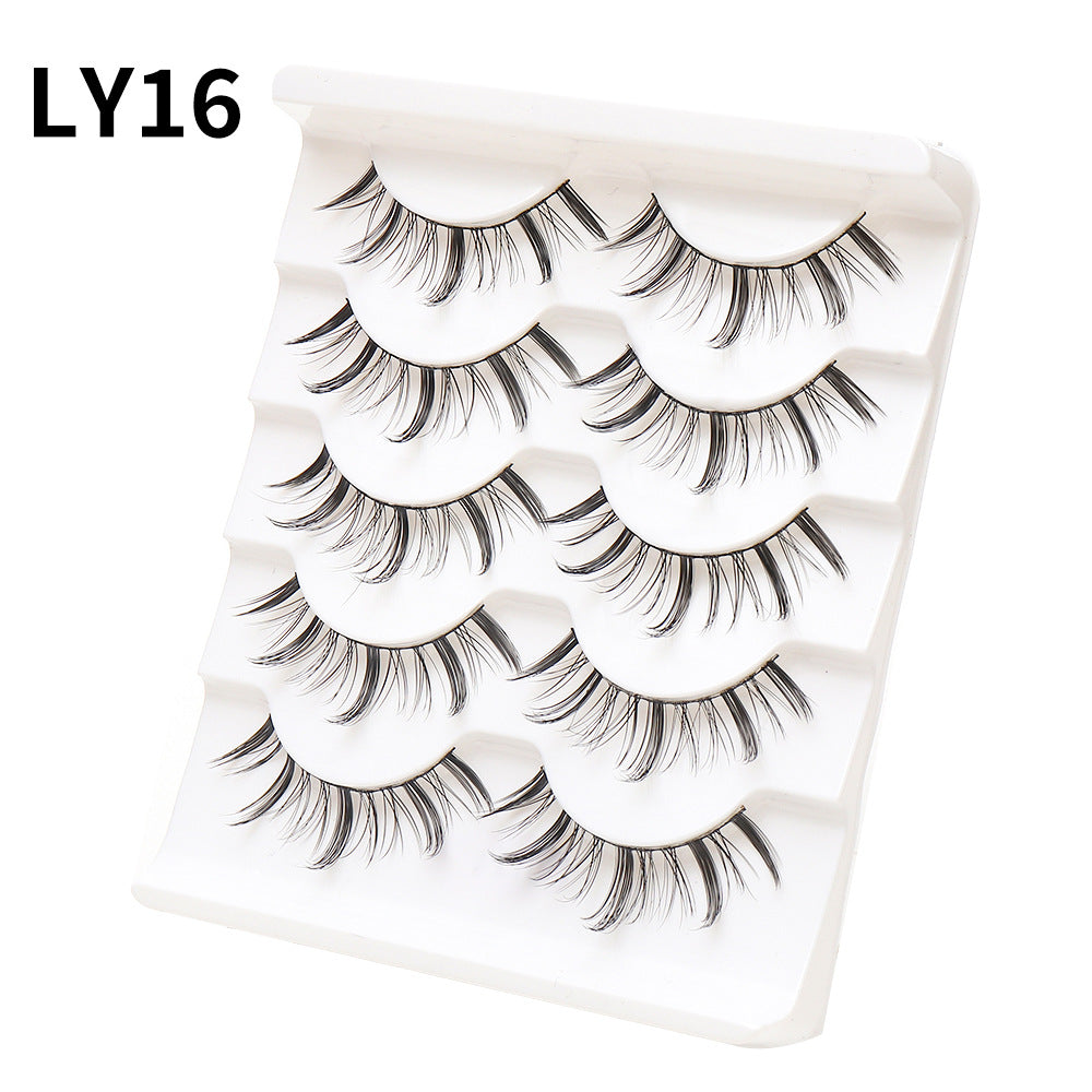 Sharpened Eyelashes Natural Fairy Comic Nude Eyelash Barbie False Lashes