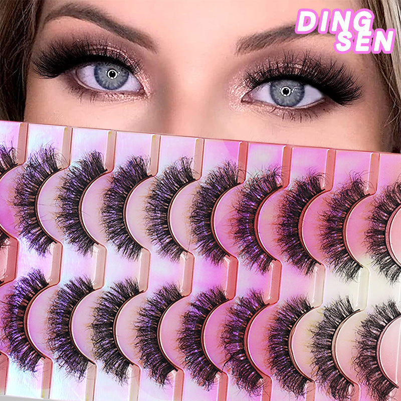 Eyelashes Stable Fried Eyelash Curling Pairs False Lashes