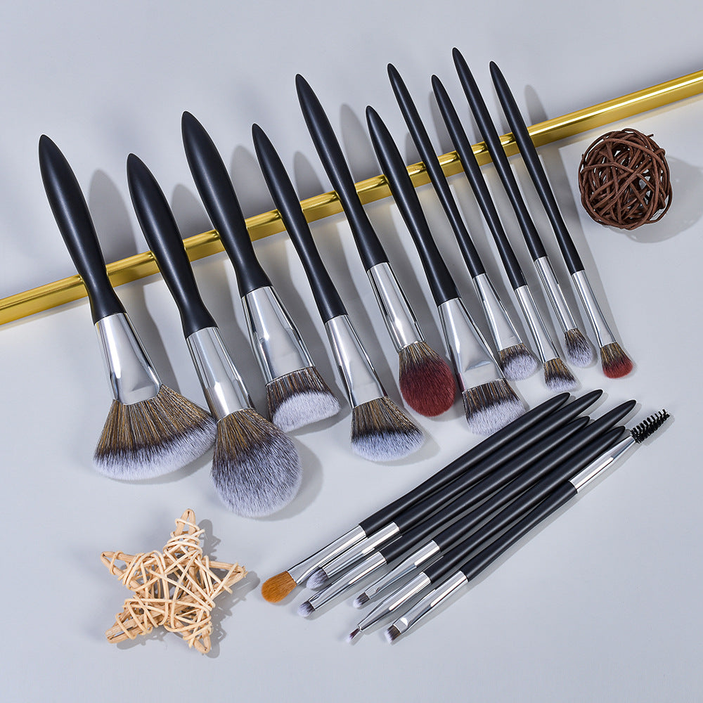 Sexy Small Waist Black Brush Suit Makeup Brushes Accessories