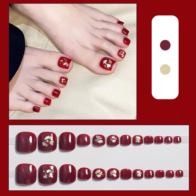 Portez un patch pour les pieds Beauty Piece amovible Nail Art