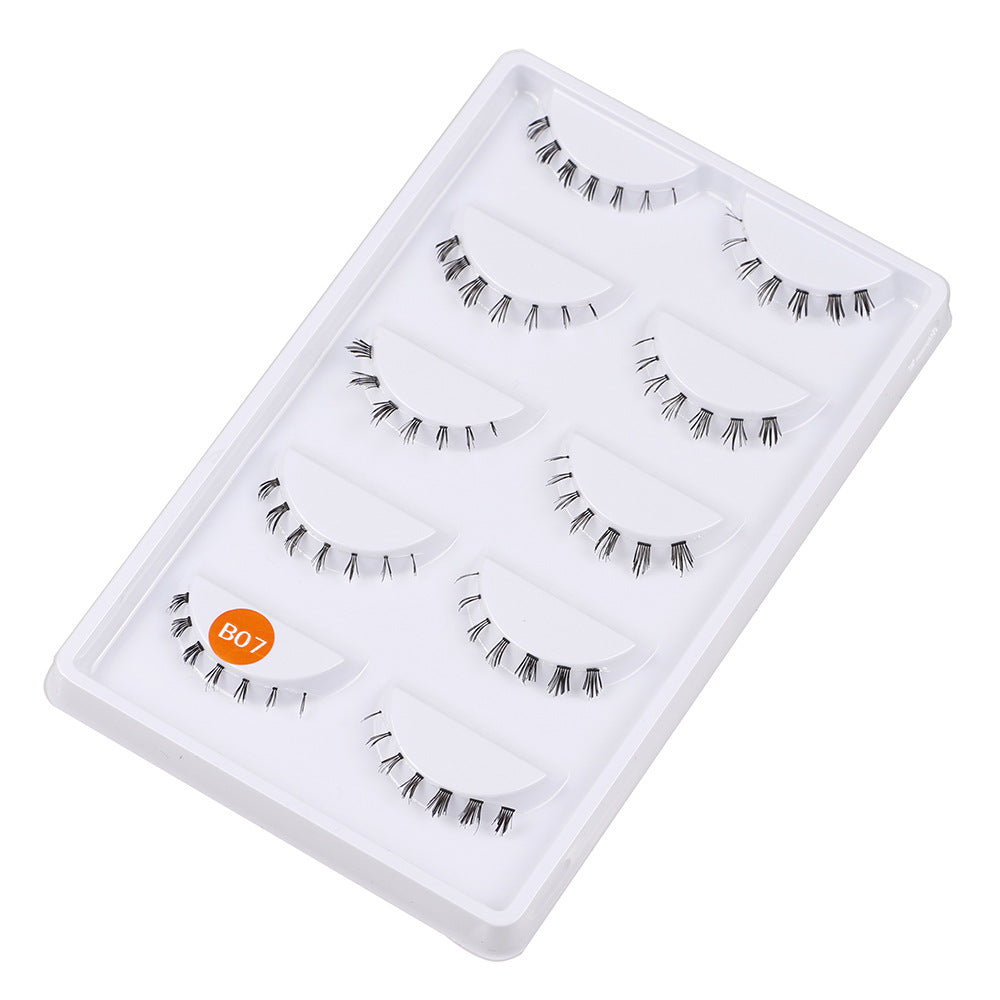 Pack Eyelash One Piece Lazy Style Natural False Lashes