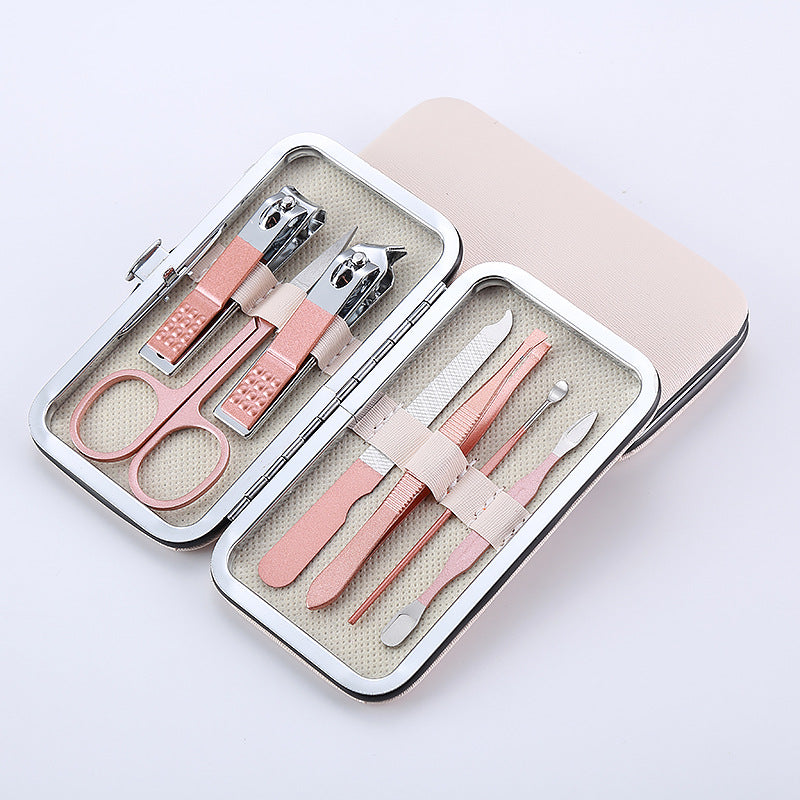 Ensemble de ciseaux, coupe-ongles, outils de manucure, cadeau