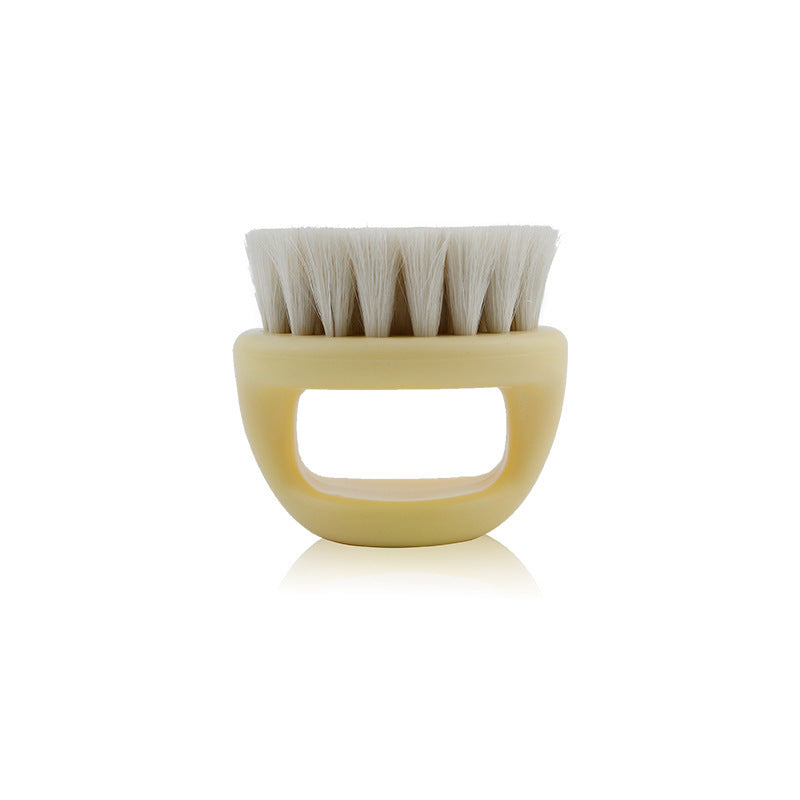 Wool Ring Broken Brush Hairdressing Haircut Beard Cleaning Ancient Makeup Accessories