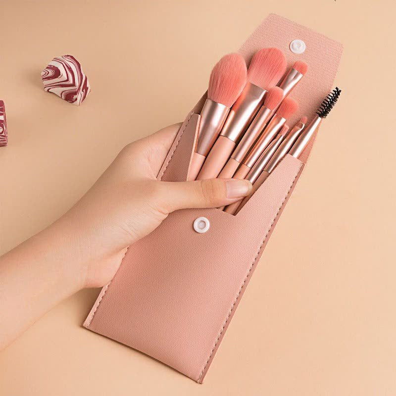 Full Of Portable Soft Shadow Brush Powder Foundation Beauty Makeup Brushes Accessories