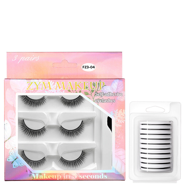 Glue Comfortable Soft Stem Self-adhesive Little False Lashes