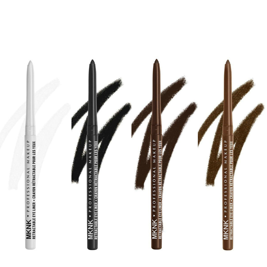 Eyeliner gel crémeux et imperméable rétractable Crouching Silkworm