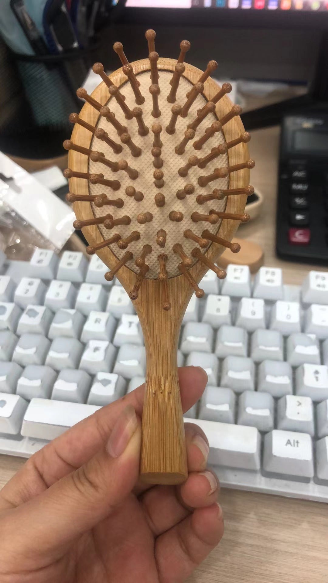 Ensemble de coiffure à domicile respectueux de l'environnement Brosses et peignes de massage pour cheveux