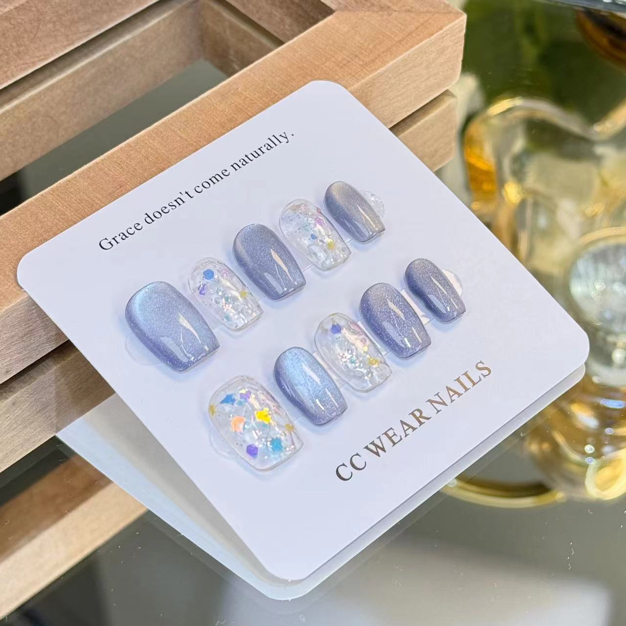 Pure Handmade Therapy Wear Desire Shaped Nail Stickers