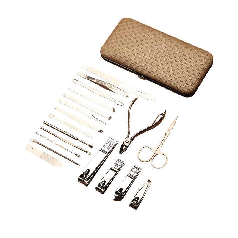 Ensemble complet d'outils pour ongles pour manucure et beauté à domicile