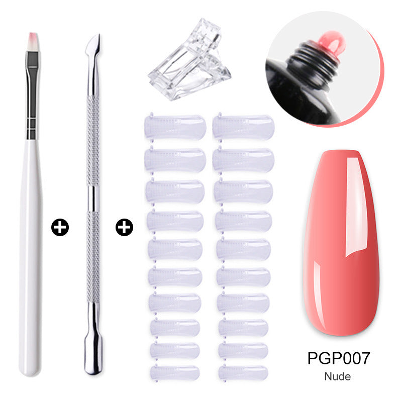 Beauty Crystal Extended Glue Suit Quick Nail Tool Set