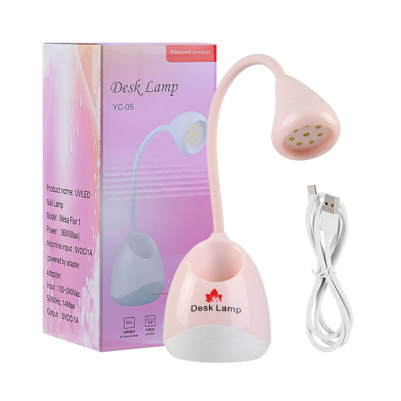 Kangaroo Lamp Desktop Rechargeable Storage Beads Glue Hot Nail Tool Set