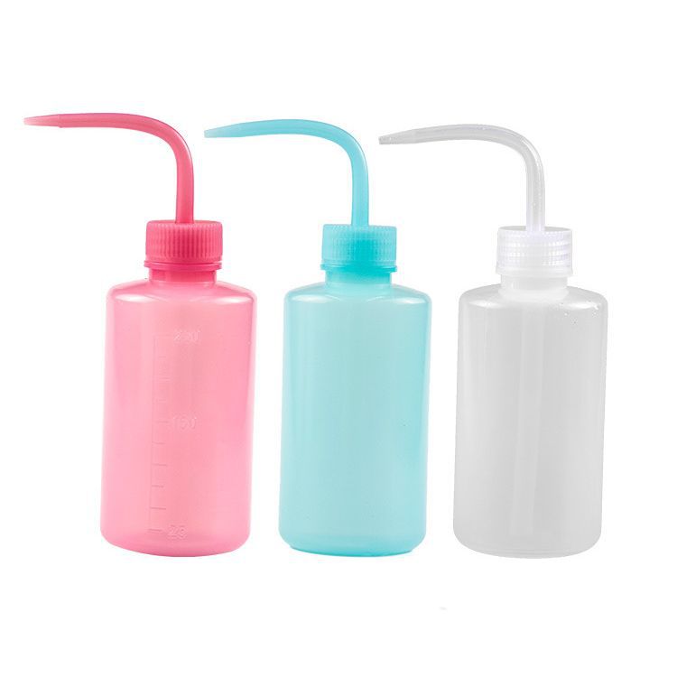 Grafting Eyelash Cleaning Elbow Bottle Curved Makeup Accessories