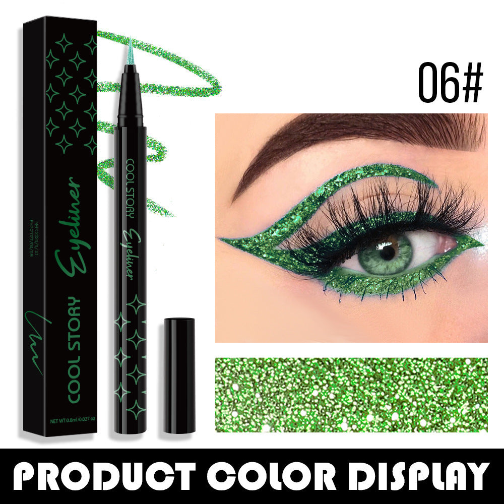 Eyeliner liquide brillant longue tenue Pearl Flash