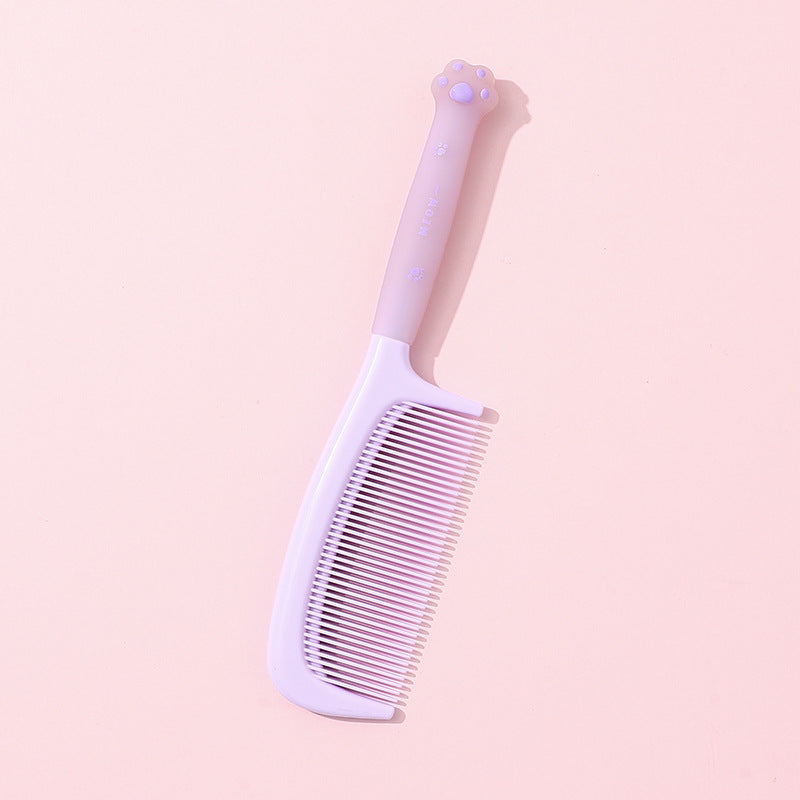 Thé au lait pour brosses à cheveux et peignes portables en forme de cœur mignon