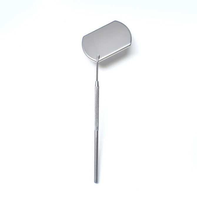 Stainless Steel Eyelash Grafting Mirror Square Check Makeup Accessories