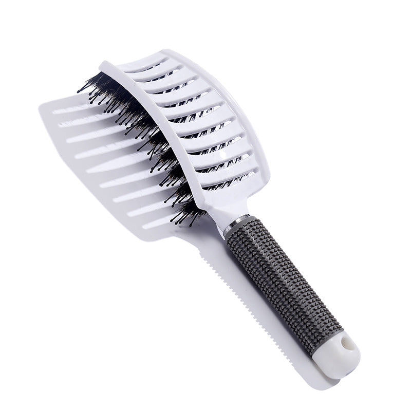 Brosses et peignes pour cheveux bouclés, creux et courbés, pour coiffure moelleuse