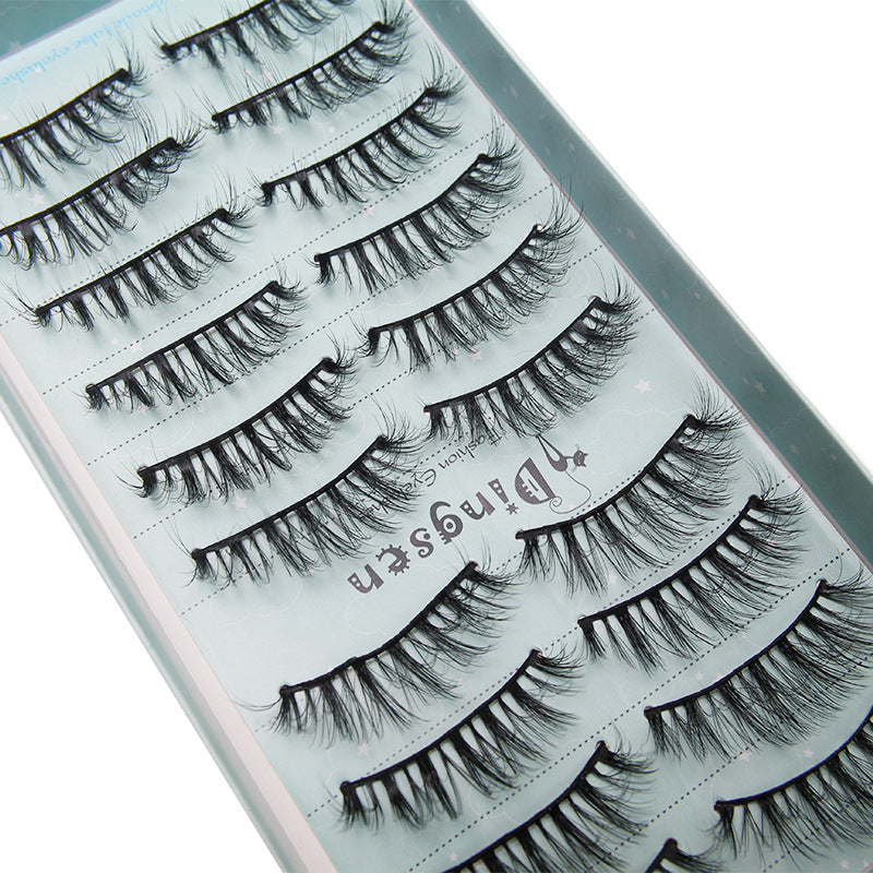 Eyelashes For Three-dimensional Eyelash Natural Thick False Lashes