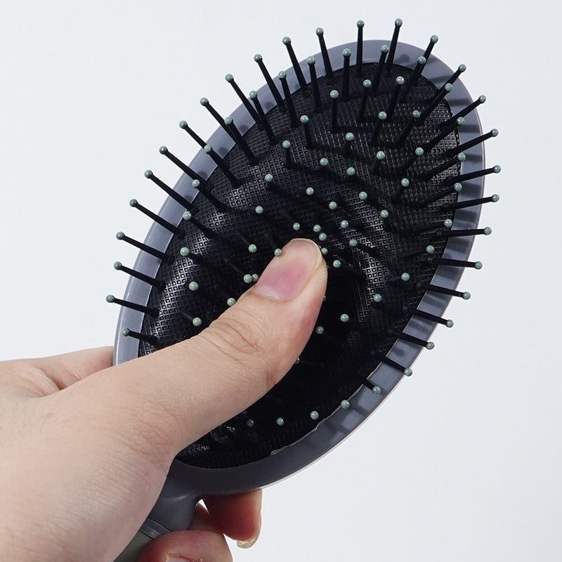 Brosses et peignes à cheveux incurvés de grande taille et de forme moelleuse en forme de tête de mort