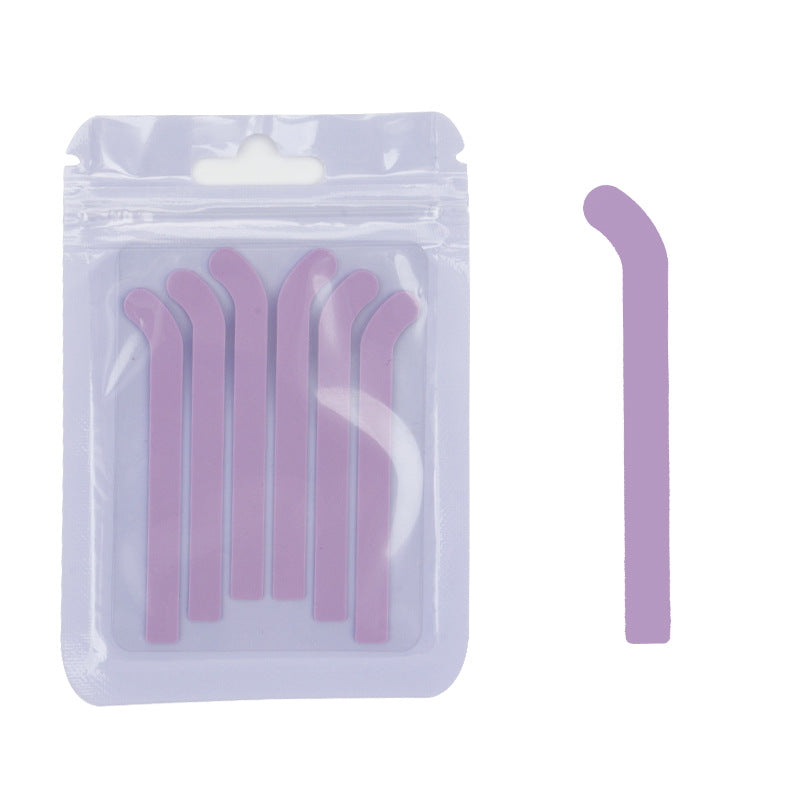 Joint en silicone pour cils - Bande de protection - Accessoires de maquillage de couleur