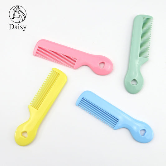 Brosses à cheveux et peignes ronds à pointe colorée pour enfants