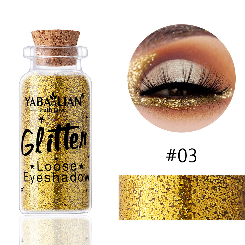 Fard à paupières scintillant Shadow Wipe Body Stage Glitter