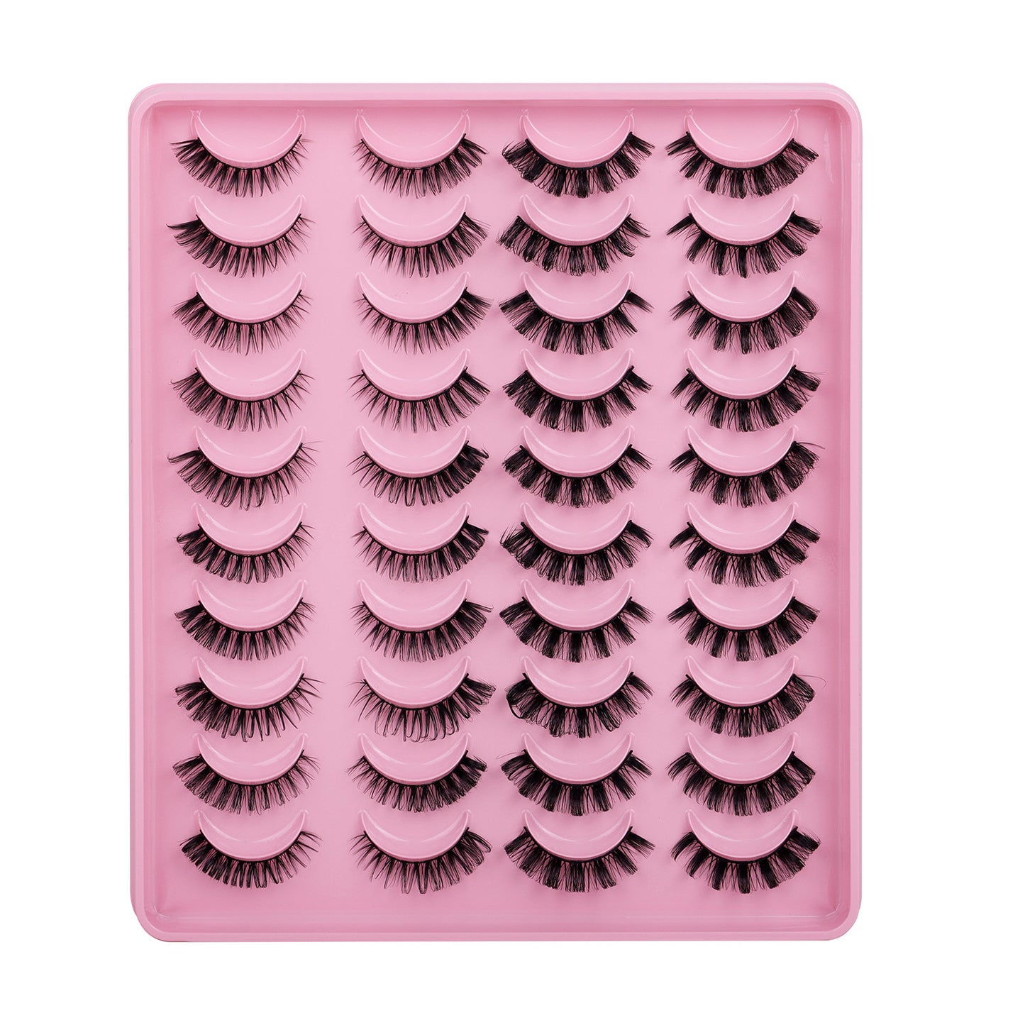 Curly Russian Eyelashes Fluffy Thick Three-dimensional False Lashes