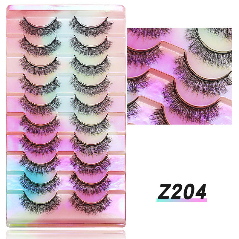 Eyelashes Stable Fried Eyelash Curling Pairs False Lashes